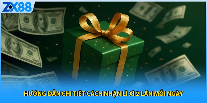 Hướng dẫn chi tiết cách nhận lì xì 2 lần mỗi ngày